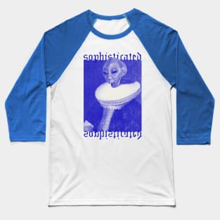 Alien 👽 portrait Baseball T-Shirt